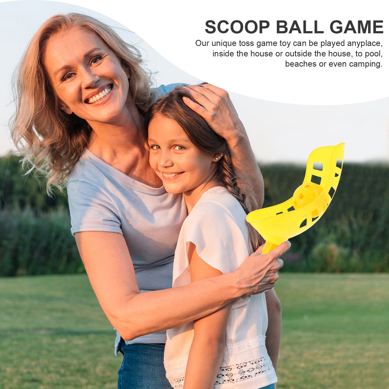 Sports Equipment Game - 1Set Scoop Ball Catch Game Ball