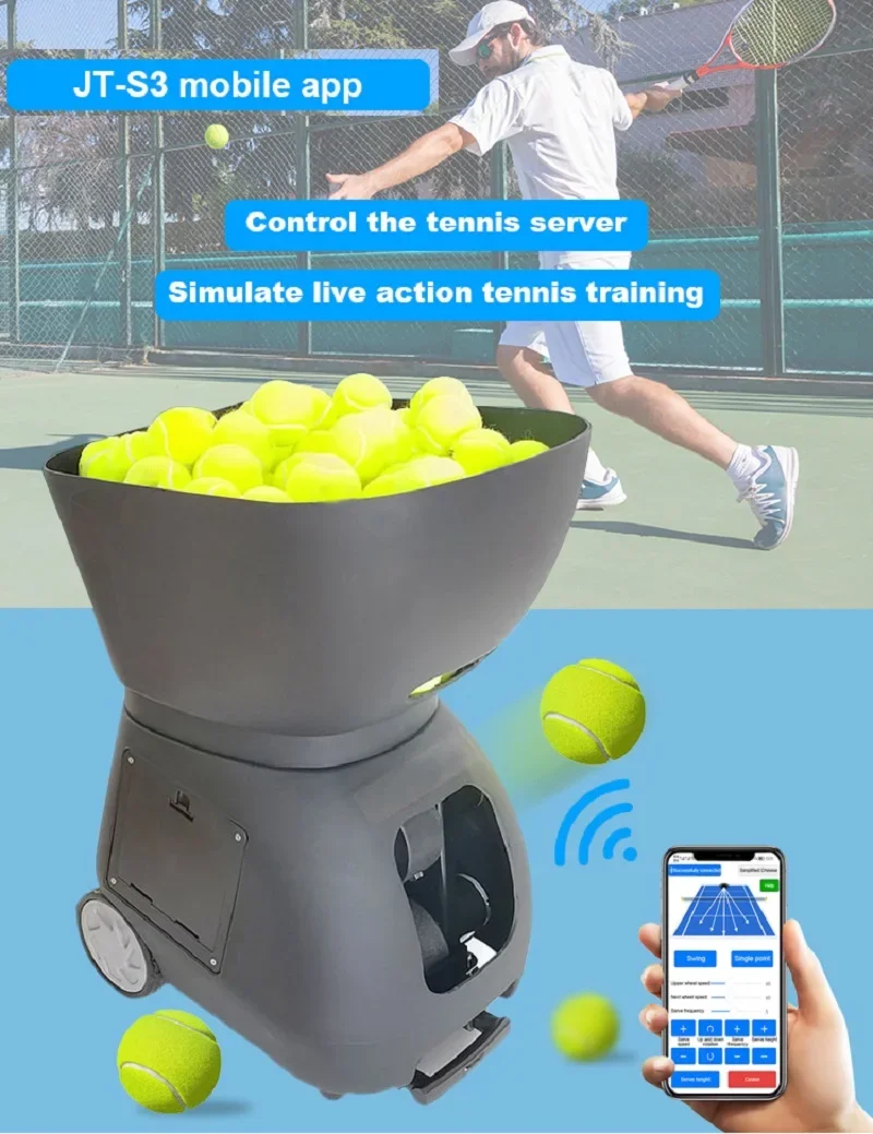 Auto Tennis Ball Feeding Shoot - đánh giá và giá Sports Equipment App