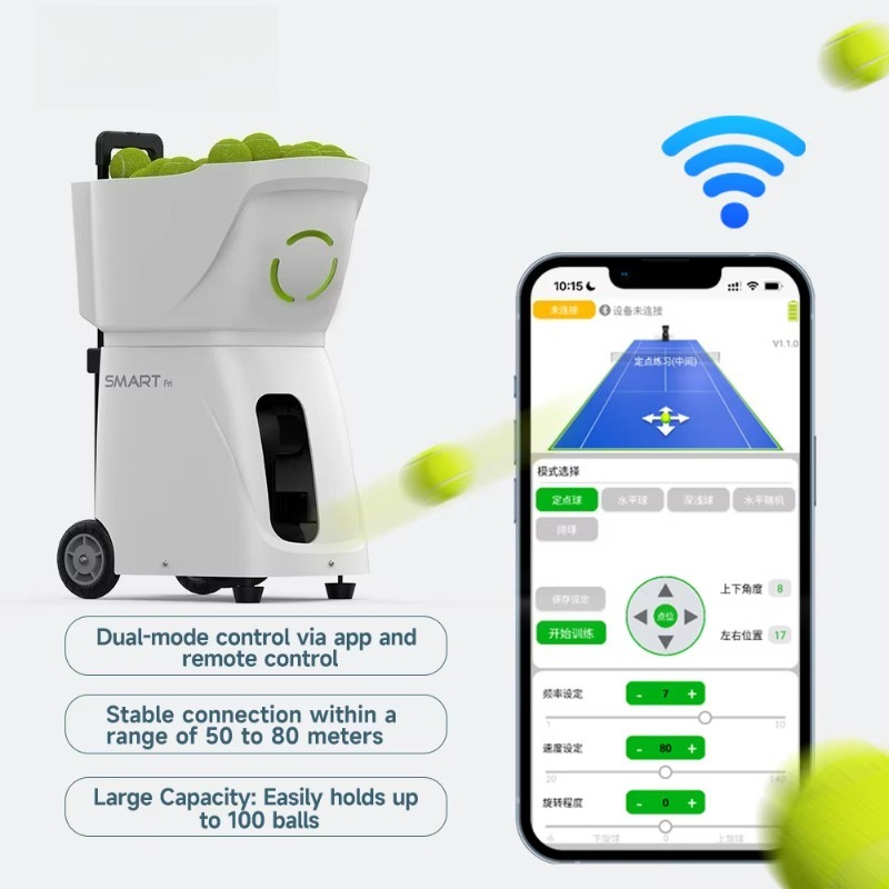 APP Controlled Tennis Ball Mac - đánh giá và giá Sports Equipment App