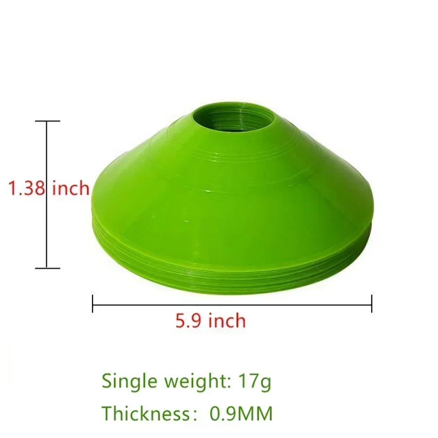 10Pcs Soccer Cones Disc Footba - đánh giá và giá Sports Equipment Holder